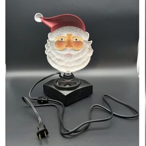 Poppy Vintage Rare Santa Claus 3D Holographic Sculpture Lamp 10W In Orignal Box